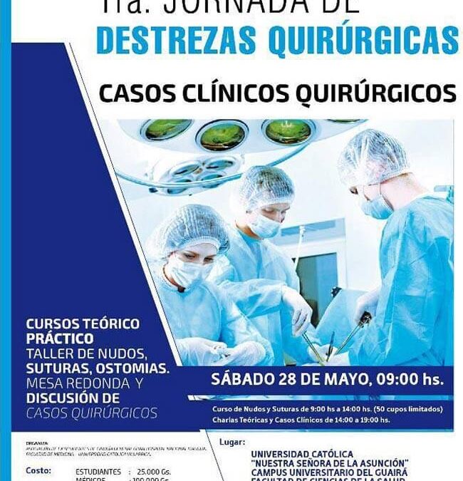 1º Jornada de Destrezas Quirúrgicas