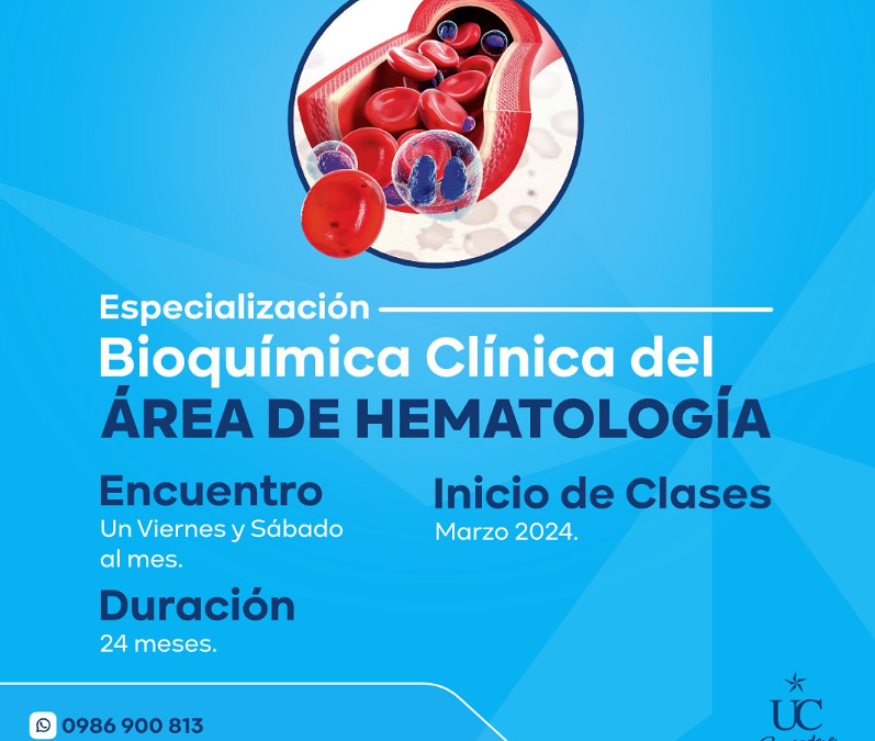 Especialización en Bioquímica Clínica del Área de Hematología