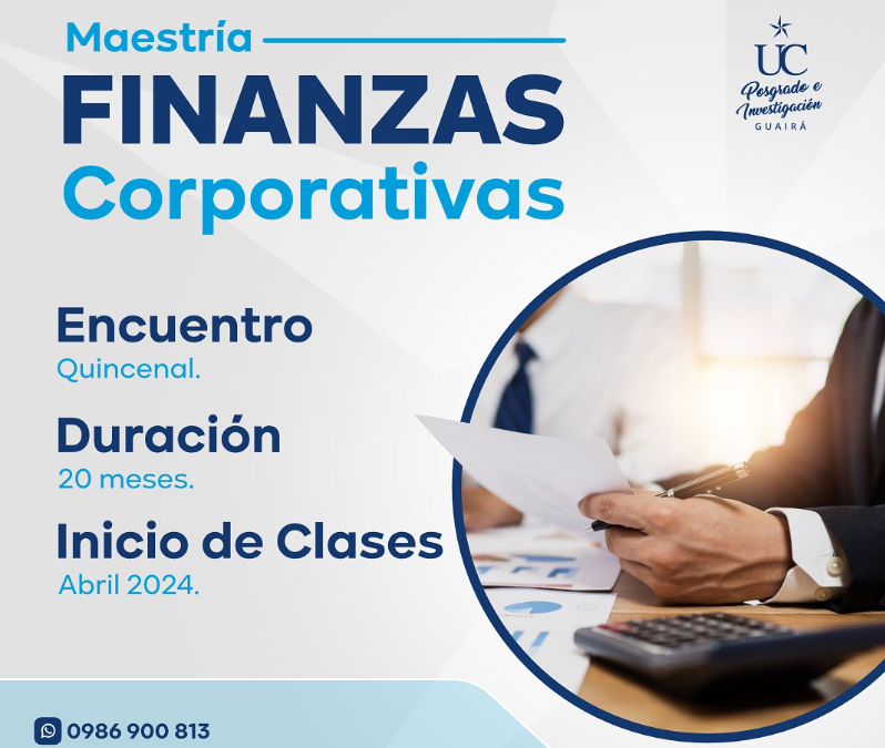 Maestría en Finanzas Corporativas