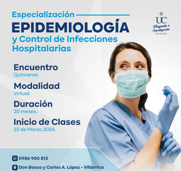 Especialización en Epidemiología y Control de Infecciones Hospitalarias